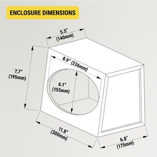Foto 3 | Caja De Altavoces Para Coche Scosche Se69kt2-wp1, 6 X 9, Juego De 2 - Venta Internacional.