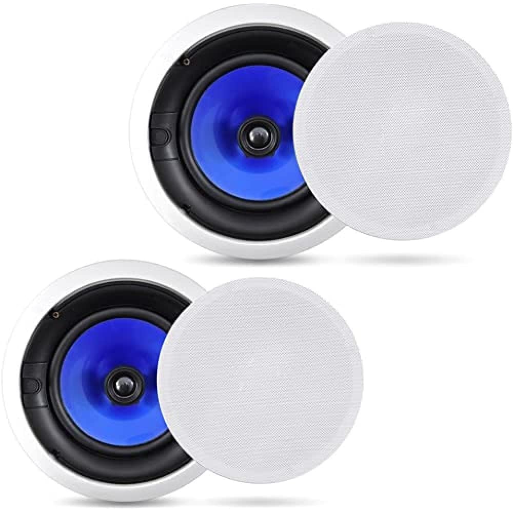 Altavoz Pyle Home De 2 Vías Para Empotrar En Pared Y Techo Pic8e, 300 W, 8 Pulgadas - Venta Internacional.