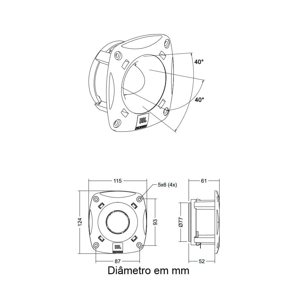 Foto 3 pulgar | Super Tweeter Selenium St200, Negro - Venta Internacional.