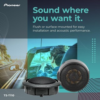 Foto 3 | Tweeter De Componentes Pioneer Tst110 Ts-t110 De 2,2 Cm Con 120 W - Venta Internacional.