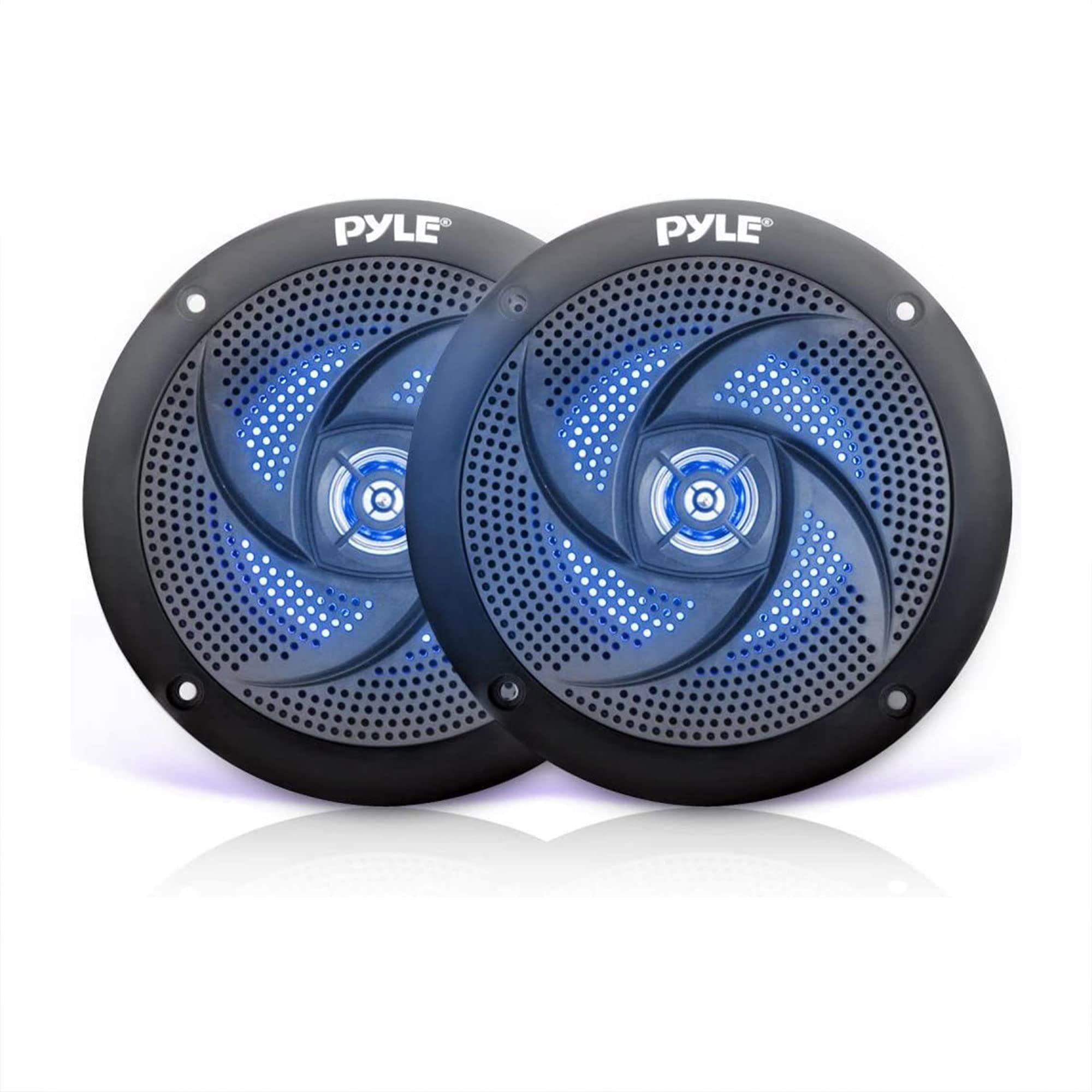 Foto 2 pulgar | Altavoces Marinos Pyle Plmrs43bl De 4 Pulgadas, 2 Vías Y 100 W Con Luces Led - Venta Internacional.