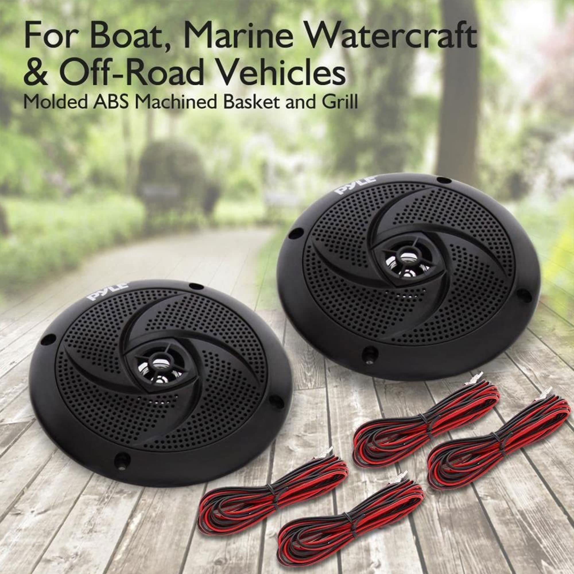 Foto 5 pulgar | Altavoces Marinos Pyle Plmrs43bl De 4 Pulgadas, 2 Vías Y 100 W Con Luces Led - Venta Internacional.