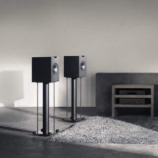 Foto 3 | Par De Altavoces De Estantería Kef Q150 Negros - Venta Internacional.