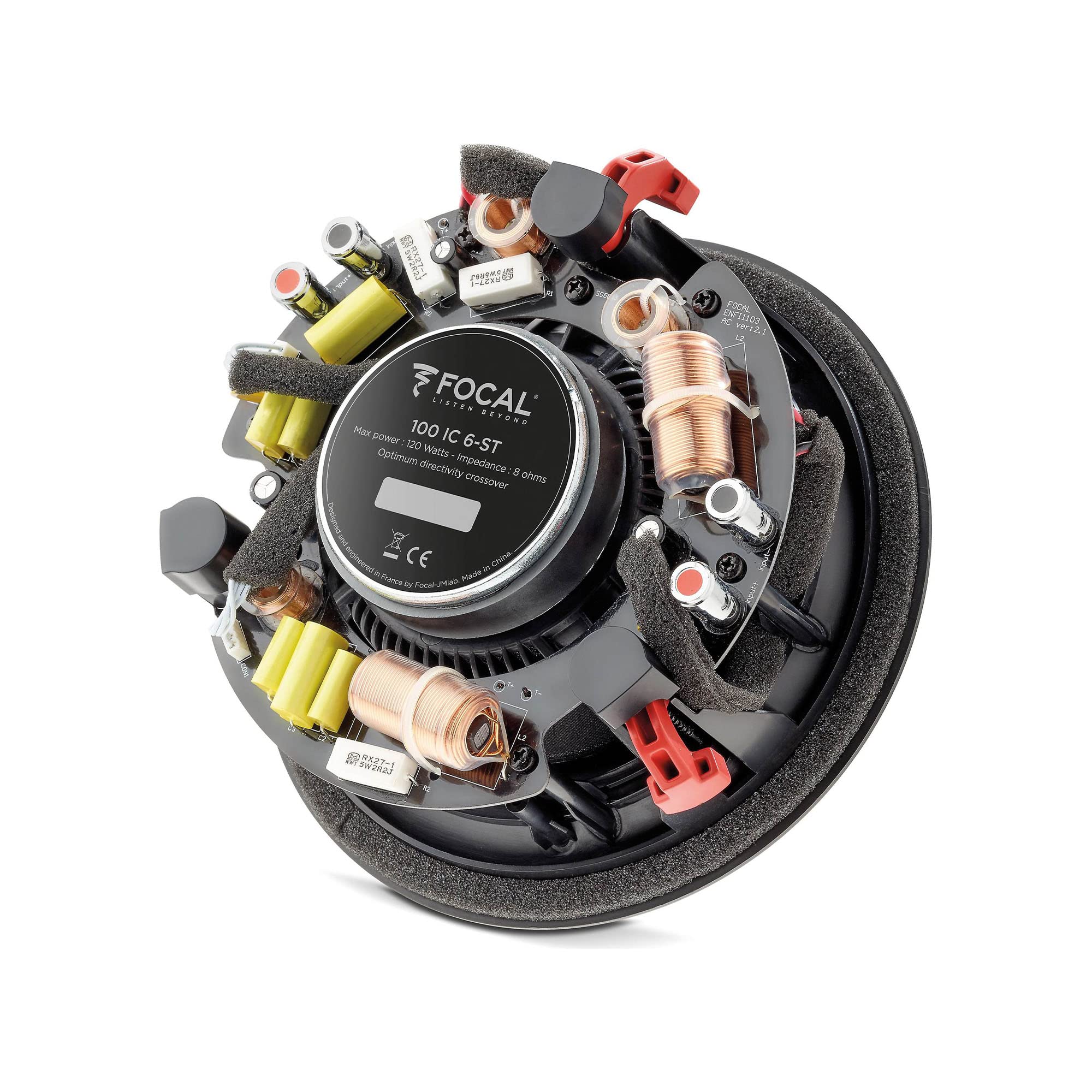 Foto 2 | Altavoz De Techo Focal 100 Ic 6-st Con Entrada Estéreo De 6.5 Pulgadas - Venta Internacional.
