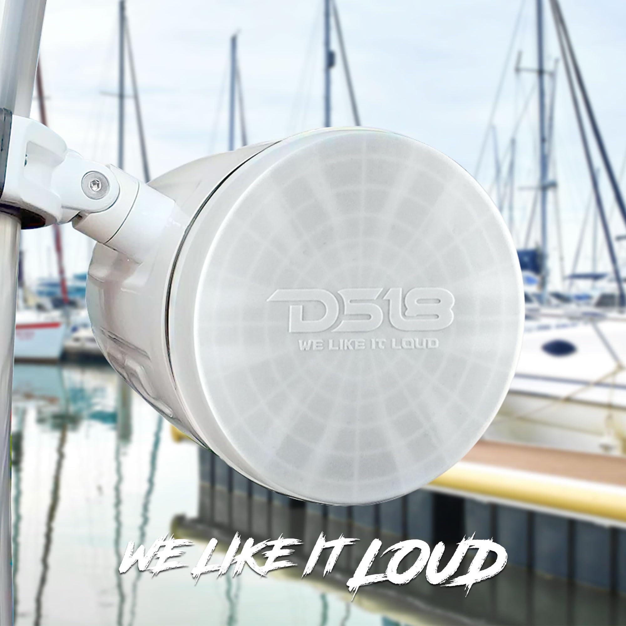 Foto 5 pulgar | Funda De Altavoz Marina De Silicona Ds18 Hydro Cs-8/bk De 8 Pulgadas - Venta Internacional.