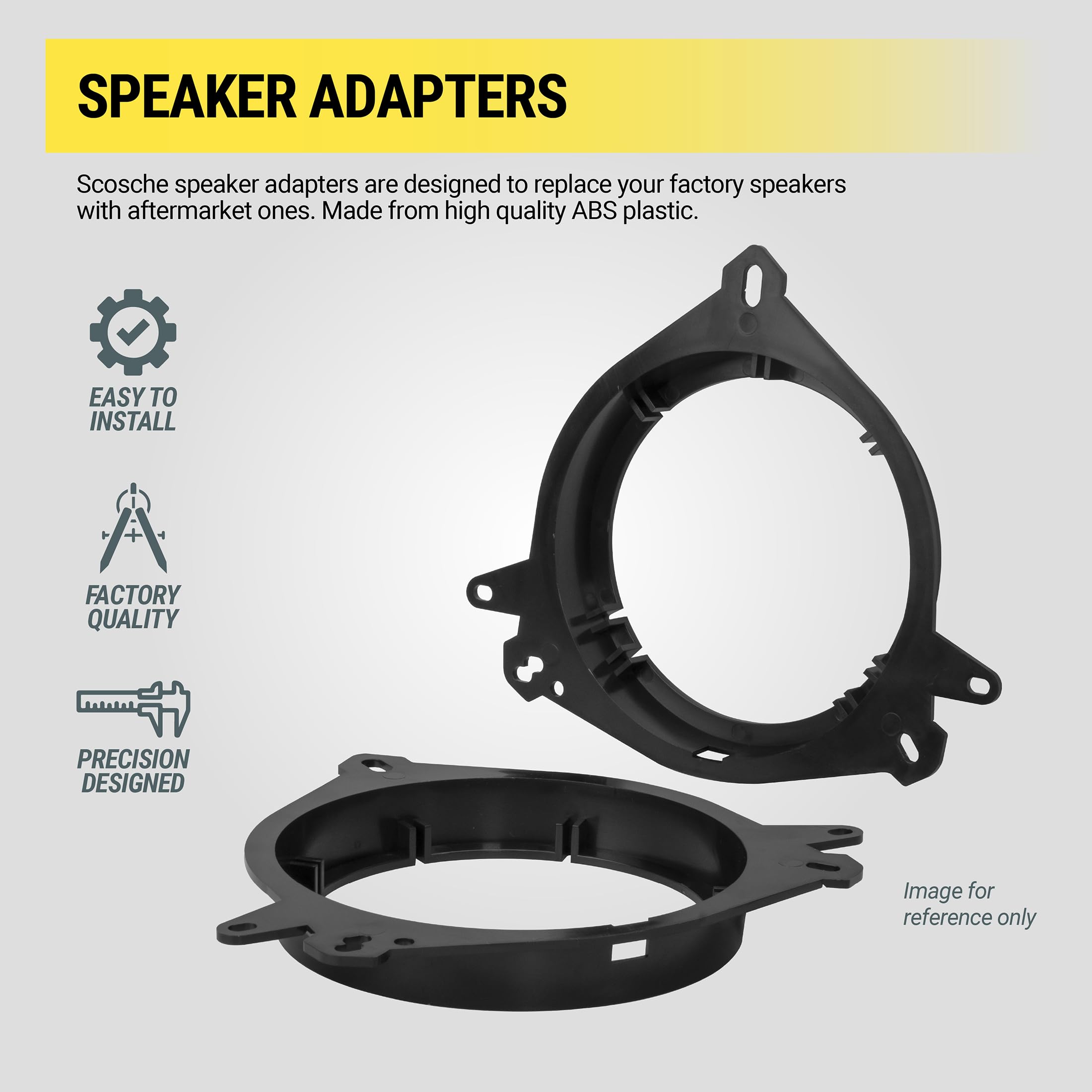 Foto 7 | Adaptadores De Altavoz Scosche Sagmhr634 De 6.5 Pulgadas A 6.75 Pulgadas Para Vehículos Gm - Venta Internacional.