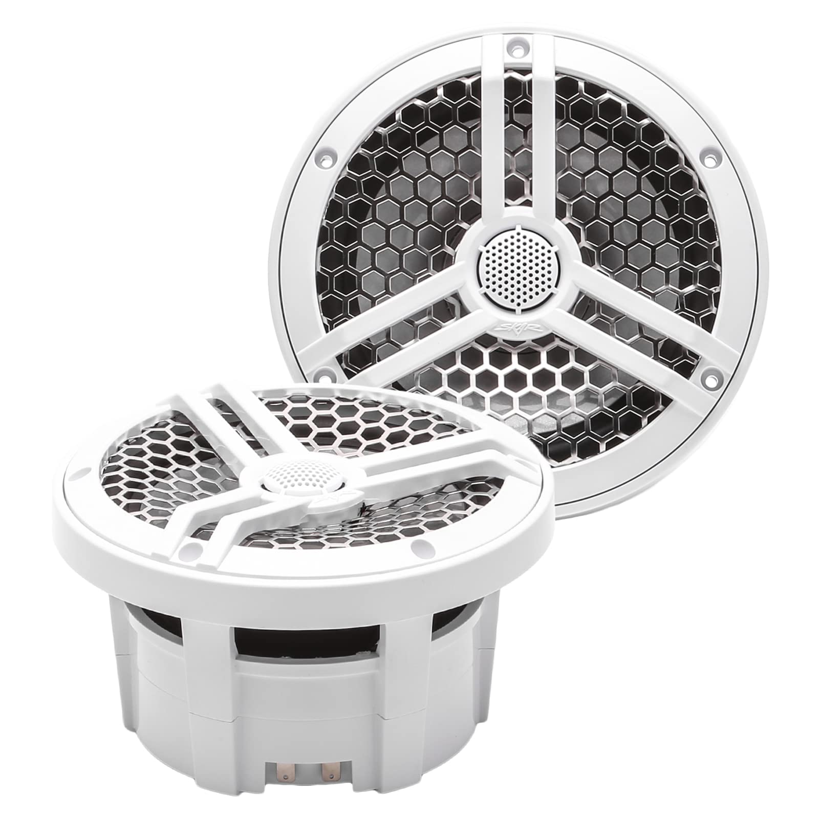 Foto 2 pulgar | Altavoces Marinos Skar Audio Sk65m 6.5 2 Vías 320 W Blancos - Par - Venta Internacional.