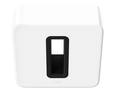 Foto 3 | Subwoofer Sonos Sub-w-gen3 Blanco Ecualización Automatica Software Trueplay