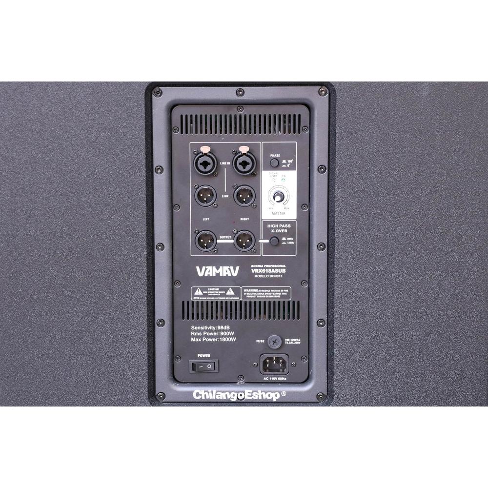 Foto 5 | Subwoofer Vamav Vrx618a de 18" 900 W