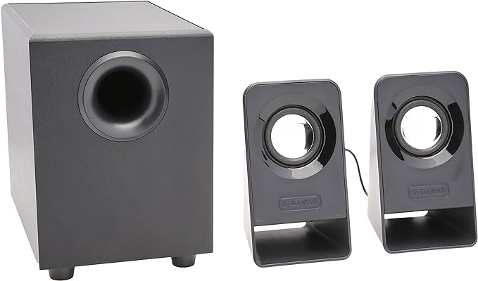 Sistema de Audio con Subwoofer Logitech Z213 2.1 Sonido Impactante 3.5 mm