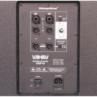 Foto 4 | Subwoofer Activo 15 Pulg Activo Vamav Vsp15 500w Rms