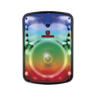 Foto 4 | Bafle 15'' Kiaser Ksw-5020r Luz Multicolor