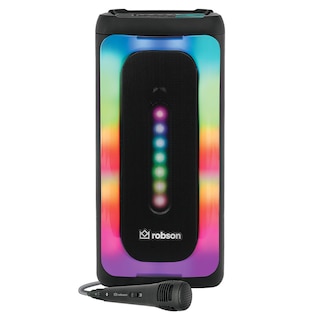 Foto 1 | Bafle Robson 2,900 W con Micrófono y Batería Recargable