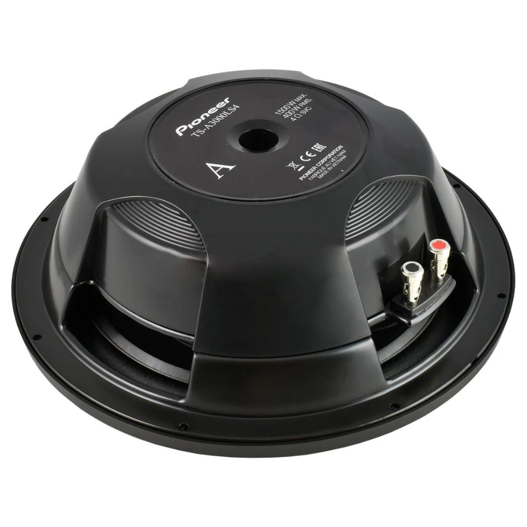 Foto 4 pulgar | Subwoofer Plano Pioneer Ts-a3000ls4 12'' 400w R.m.s. 4 Ohms