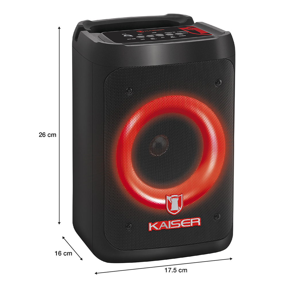 Foto 6 pulgar | Bafle Kaiser 4 Pulgadas Ksw-7002