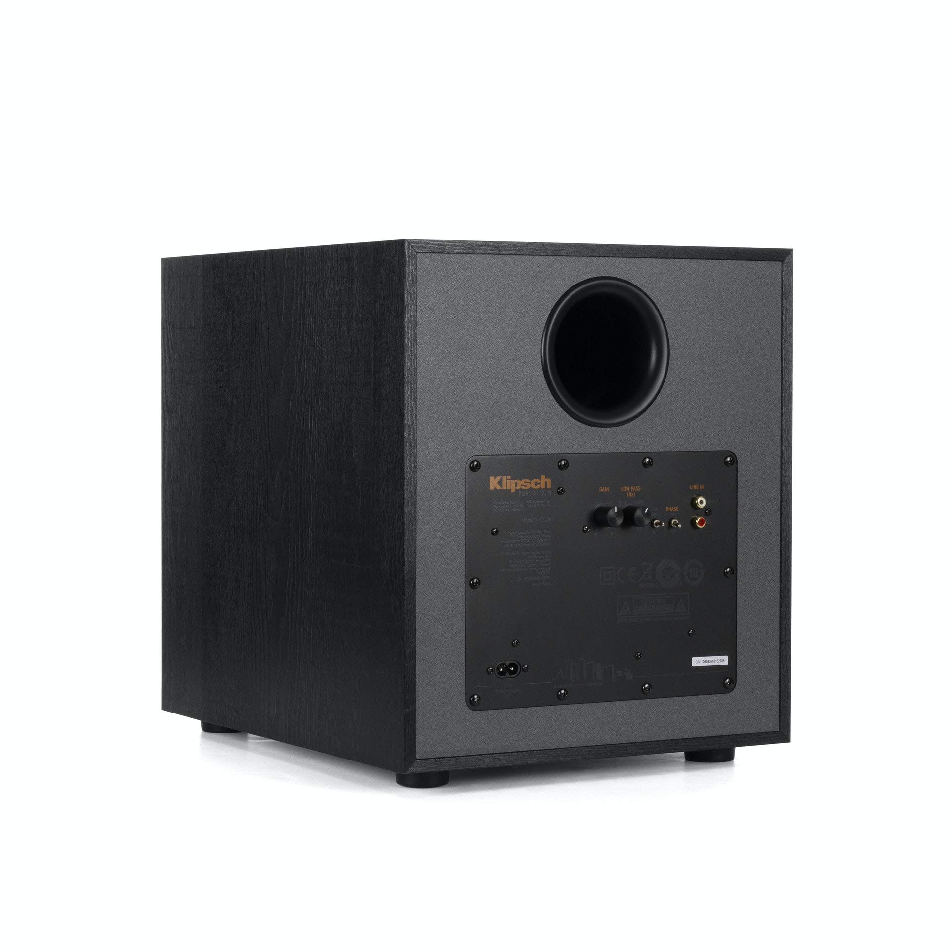 Foto 6 pulgar | Subwoofer Klipsch R-100sw 10 Con Potencia De Amplificador De 300 W - Venta Internacional.