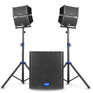 Foto 1 | Sistema Audio Profesional Steelpro de 3 Vías