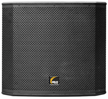 Foto 1 | Subwoofer Activo Amplificado Melo Negro