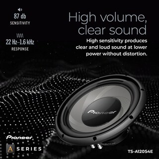 Foto 5 | Subwoofer Pioneer Ts-a120s4e 12'' 1400 W de Potencia Máxima 4 Ohmios - Venta Internacional