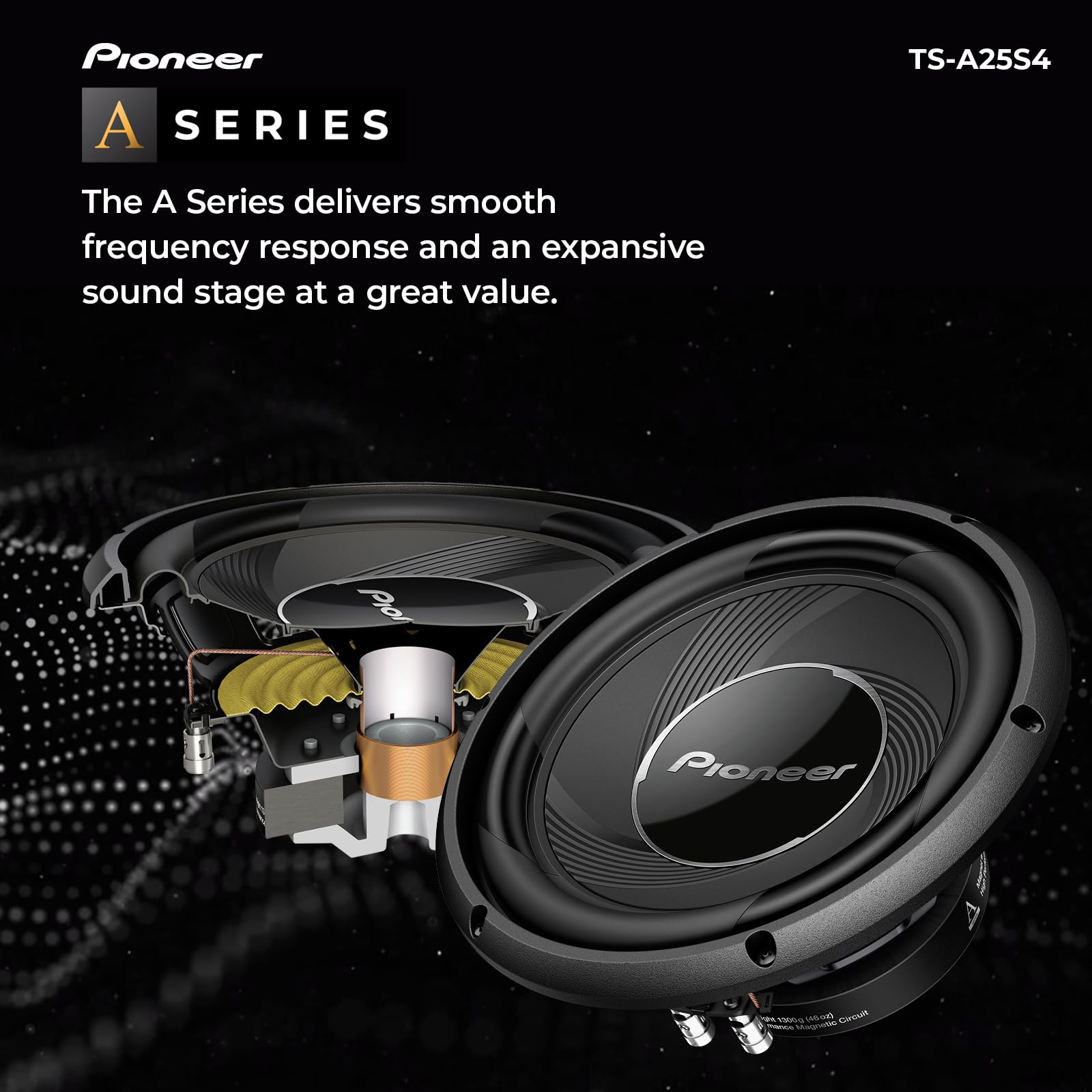 Foto 3 pulgar | Subwoofer Pioneer TS-A25S4 10'' 1200W - Venta Internacional