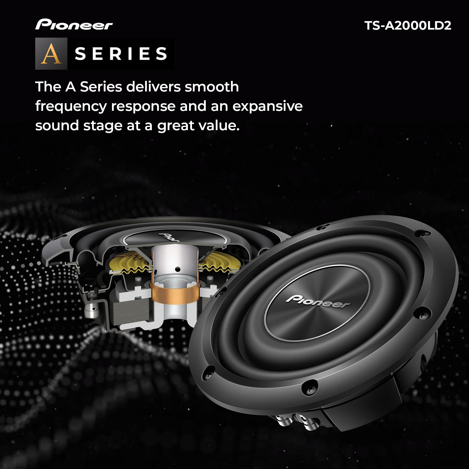 Foto 3 pulgar | Subwoofer Pioneer TS-A2000LD2 8'' 700W - Venta Internacional