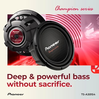 Foto 2 | Subwoofer Pioneer Ts-a301s4 12 Pulgadas 1600 W 4 Ohmios - Venta Internacional