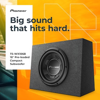 Foto 2 | Subwoofer Pioneer TS-WX106B 10'' 1100 W Potencia Máxima - Venta Internacional