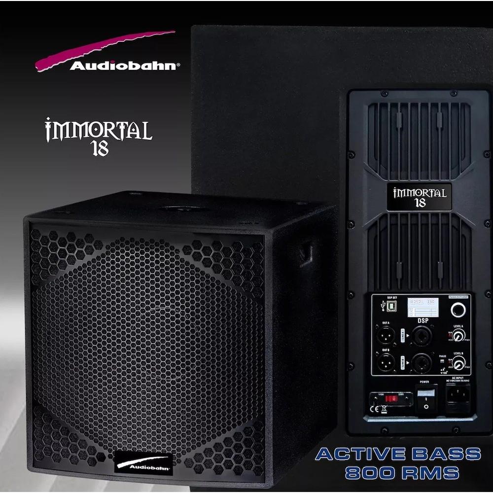 Foto 7 pulgar | Subwoofer Amplificado 18" Audiobahn Immortal18 800w RMS