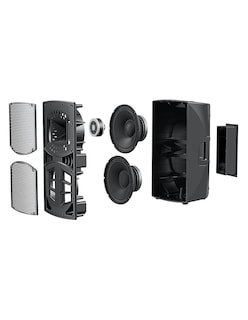 Foto 8 | Bafle Amplificado Profesional 2x12'' Audiobahn Sonata7
