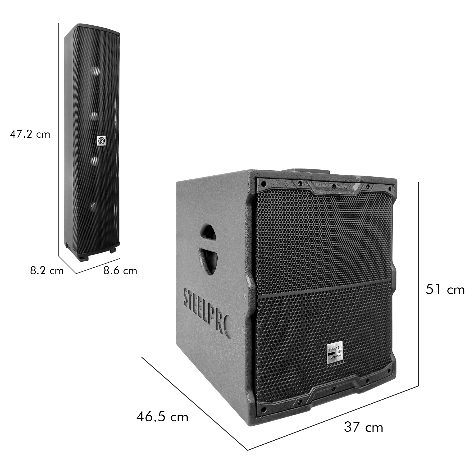 Foto 5 pulgar | Sistema De Audio Profesional Columna Orion