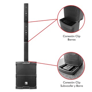 Foto 7 | Sistema De Audio Profesional Columna Orion