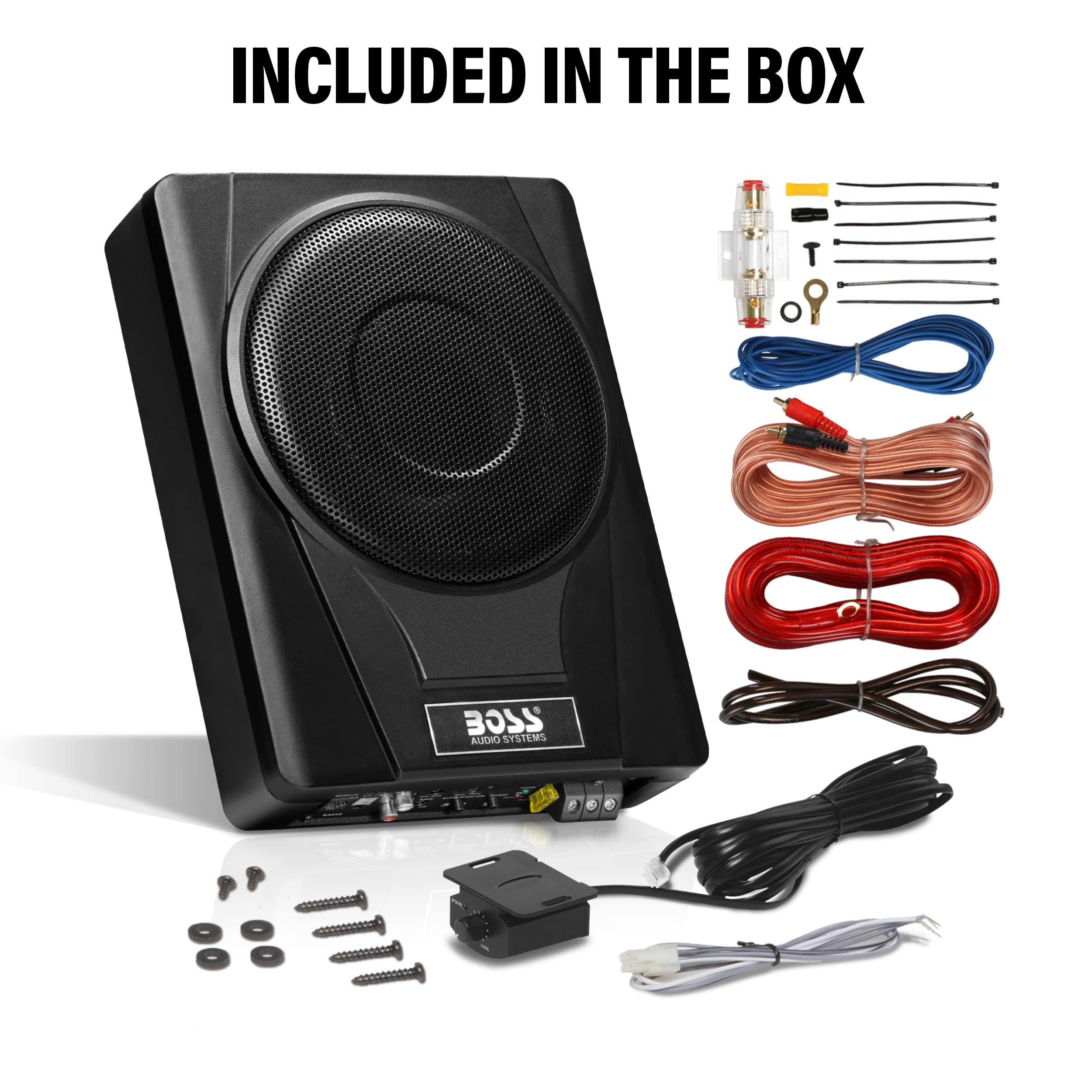 Foto 6 pulgar | Subwoofer Para Coche Boss Audio Systems Bass8k De 8 Pulgadas Y 800 W Para Debajo Del Asiento - Venta Internacional.