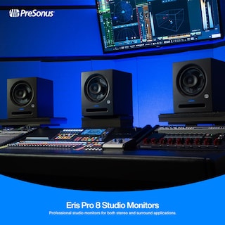 Foto 3 | Monitor De Estudio Presonus Eris Pro 8 De 2 Vías Con Biamplificación De 8 Pulgadas - Venta Internacional.