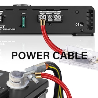 Foto 4 | Kit De Cableado Para Instalación De Amplificadores De Coche Boss Audio Kit20 0ga - Venta Internacional.
