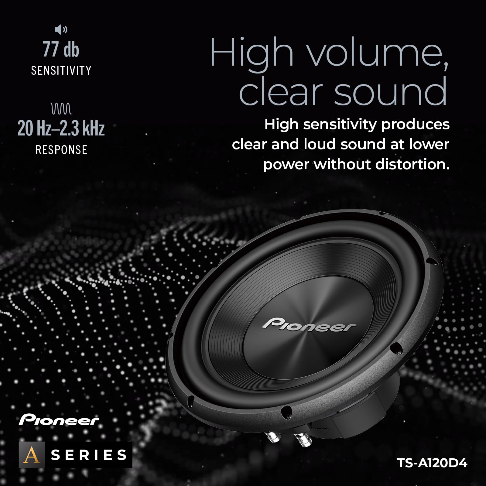 Foto 6 pulgar | Subwoofer Pioneer 12 Pulgadas 1500 W 4 Ohmios - Venta Internacional