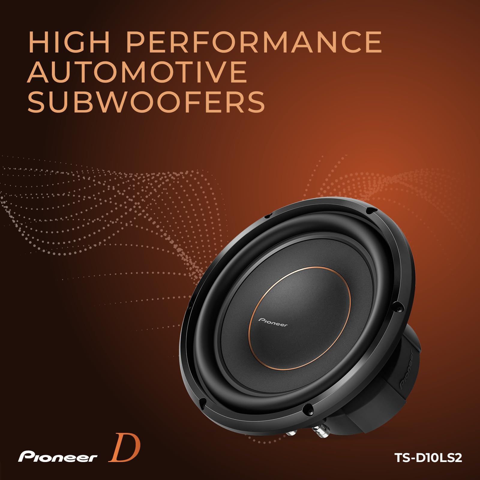 Foto 3 | Subwoofer Pioneer 10 Pulgadas 1300 W 2 Ohmios - Venta Internacional