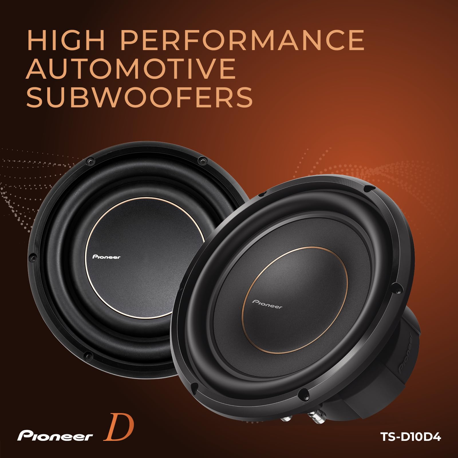 Foto 4 pulgar | Subwoofer Pioneer 10 Pulgadas 1500 W Doble Bobina de Voz - Venta Internacional