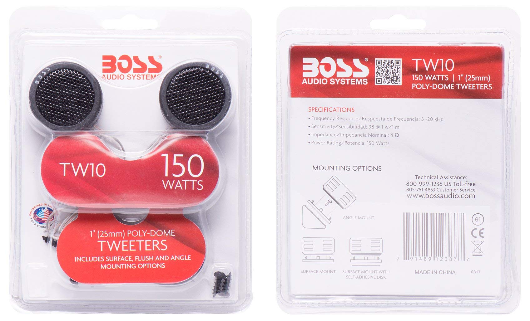 Foto 5 pulgar | Altavoces Boss Audio Systems 150 w-Venta Internacional