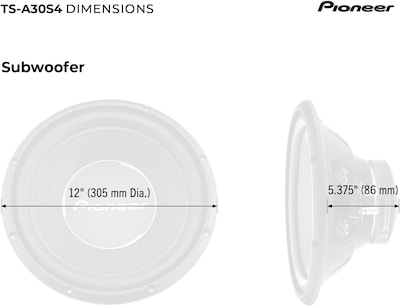 Foto 3 | Subwoofer Pioneer 30 Cm 1400 Watts