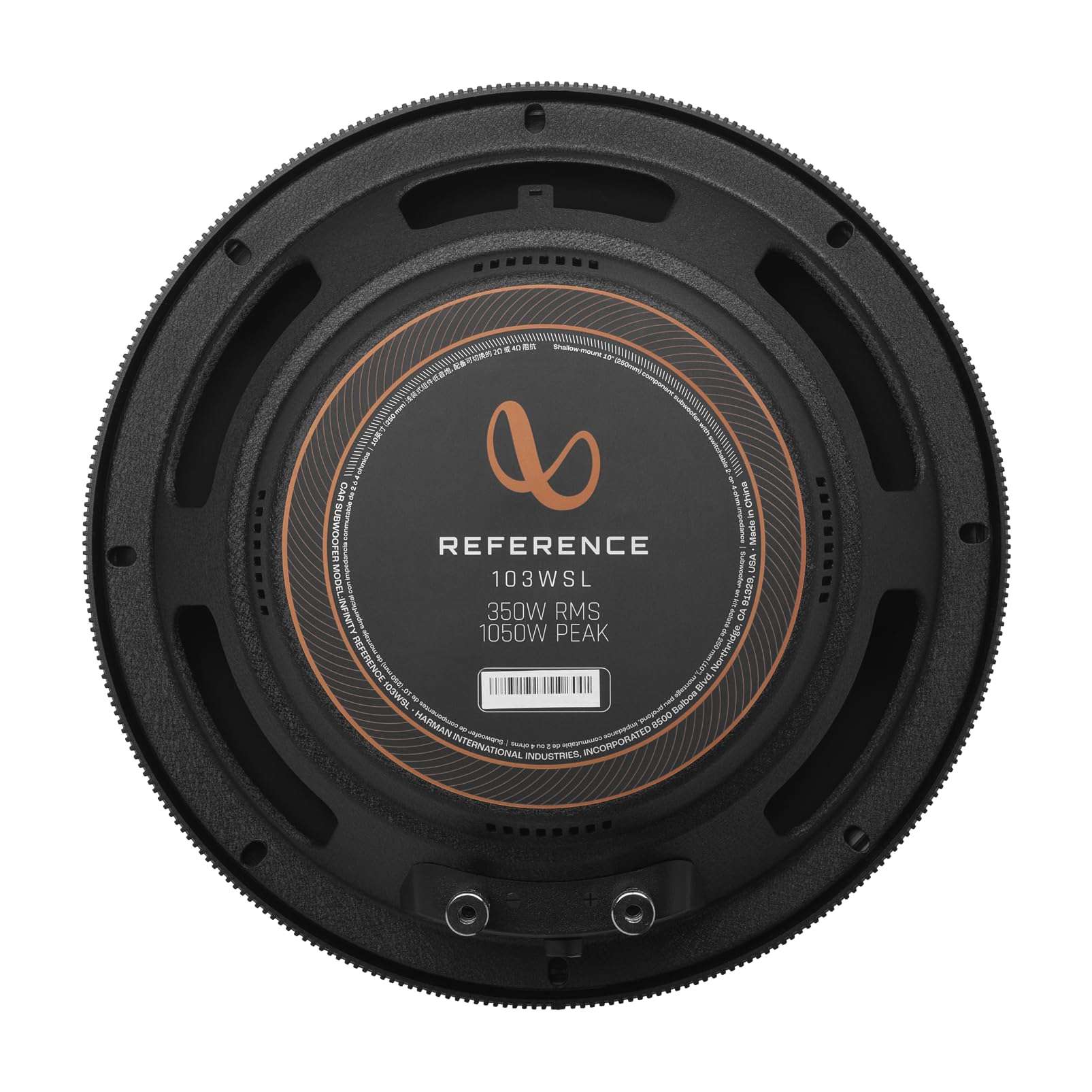Foto 6 pulgar | Subwoofer Infinity Reference103wsl De 10» De Perfil Bajo Con Ssi - Venta Internacional.
