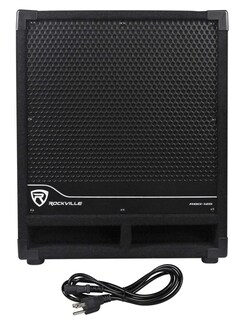 Foto 1 | Subwoofer Pa Rockville Rbg12s Bass Gig 1400 W 30 Cm Con Led - Venta Internacional.