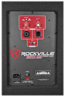 Foto 3 | Subwoofer Pa Rockville Rbg12s Bass Gig 1400 W 30 Cm Con Led - Venta Internacional.