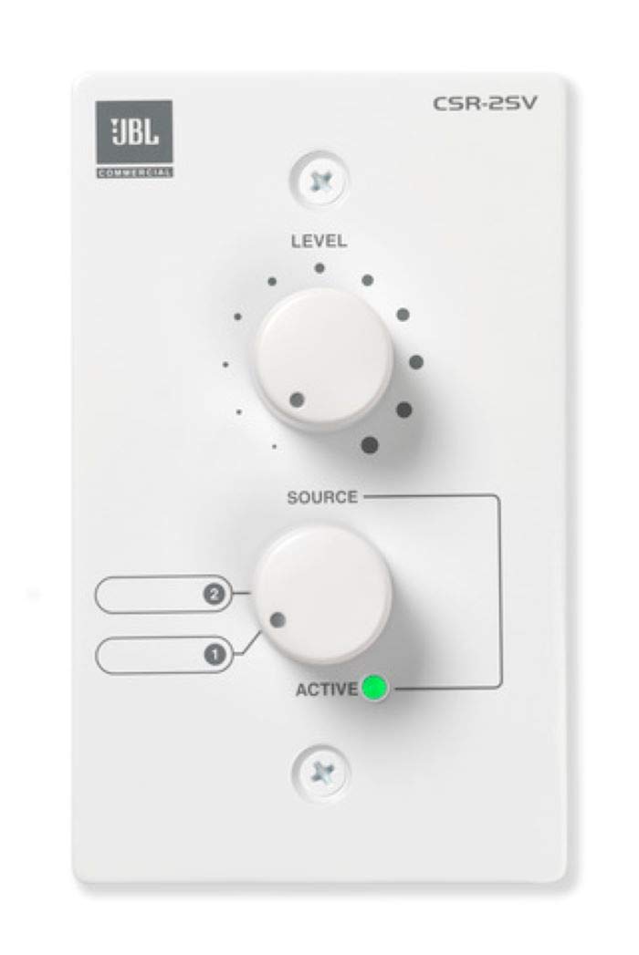 Controlador De Pared Jbl Professional Csr-2sv-wht Para Csm-21, Csm-32 - Venta Internacional.