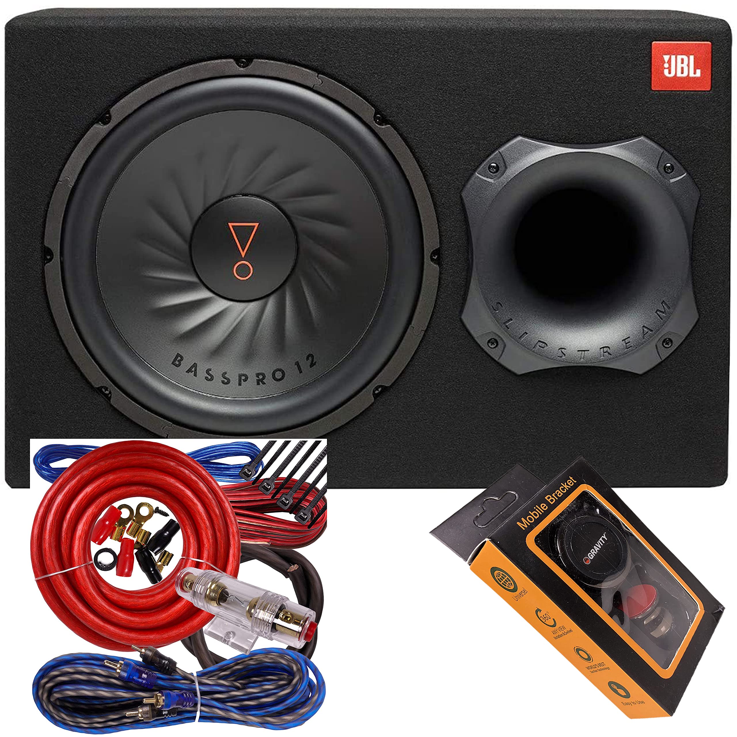 Foto 2 pulgar | Subwoofer Jbl Subbp12am Amplificado De 12» Y 450 W Con Soporte Para Teléfono - Venta Internacional.