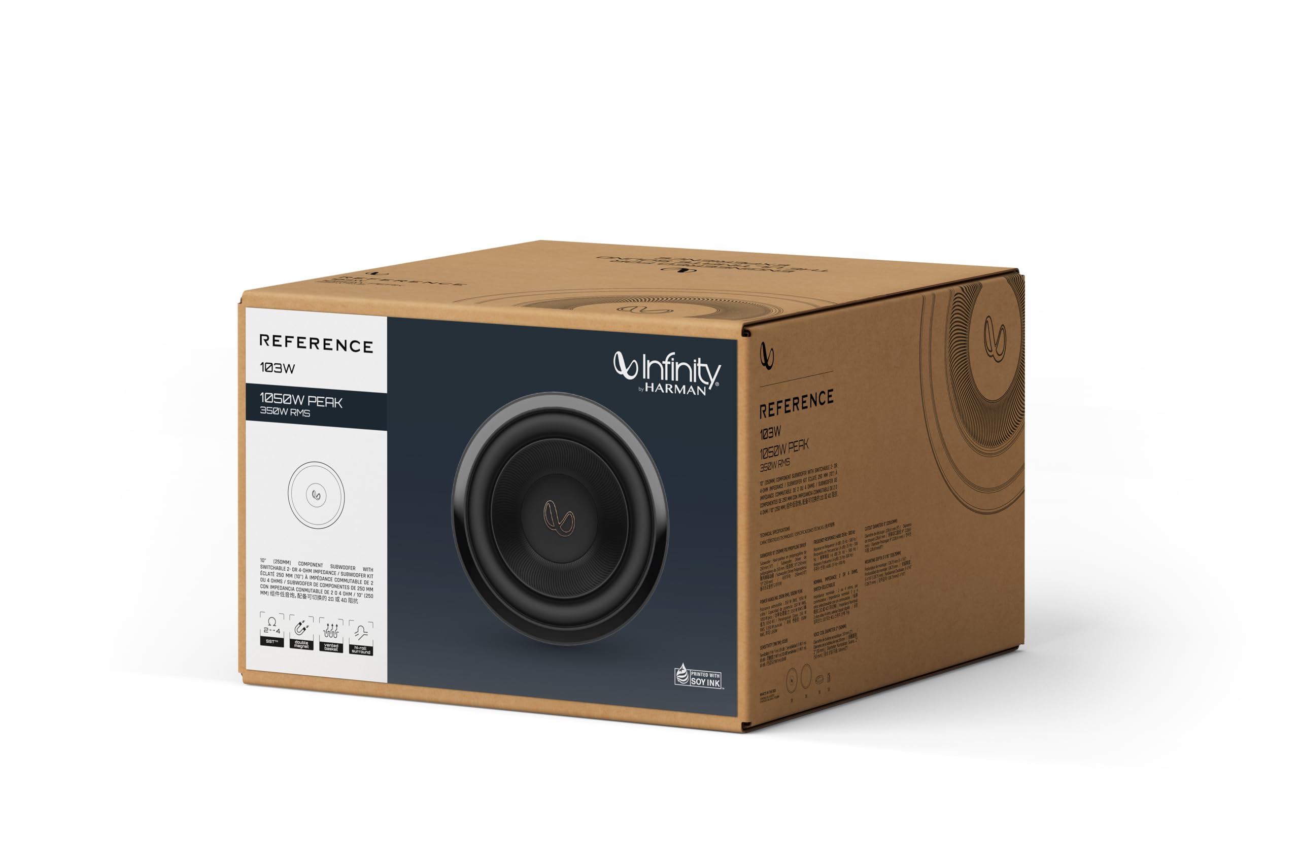 Foto 6 | Subwoofer Por Componentes Infinity Reference 103 W 10 350 W Rms - Venta Internacional.