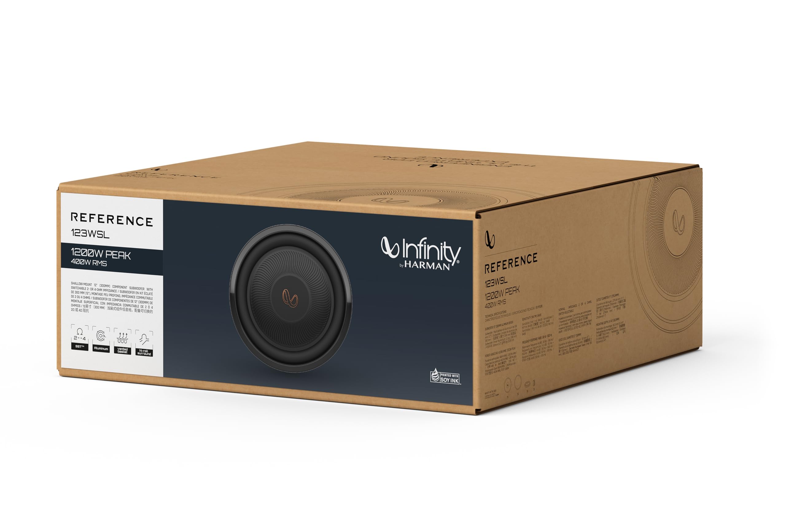 Foto 7 pulgar | Subwoofer Infinity Reference123w Reference Series 30 Cm - Venta Internacional.
