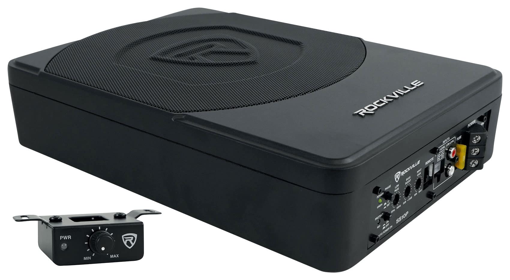 Subwoofer Para Coche Rockville Ss10p 10 800 W Slim Para Debajo Del Asiento - Venta Internacional.
