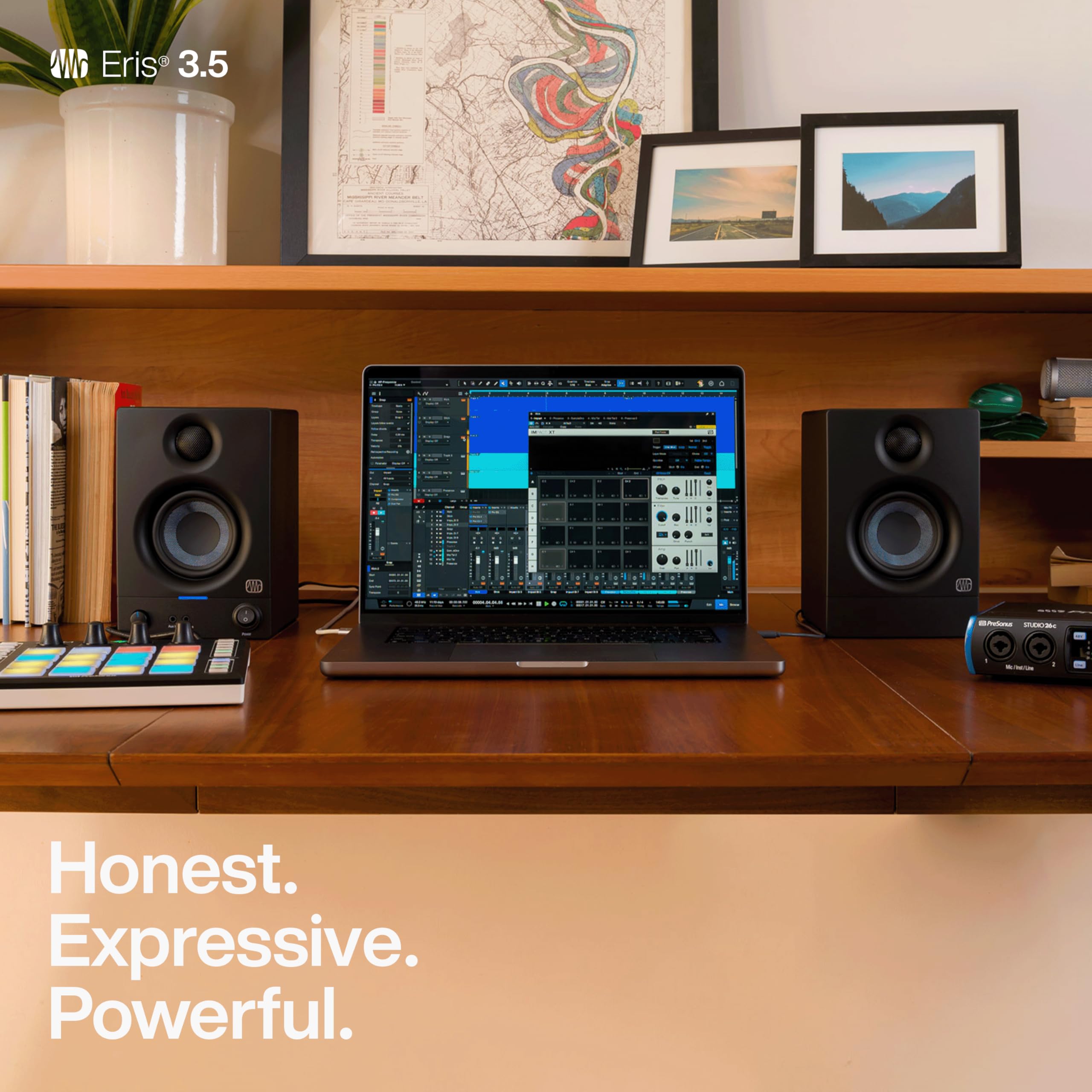Foto 3 pulgar | Monitor De Estudio Presonus Eris 3.5 Powered Near Field Par - Venta Internacional.