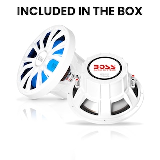 Foto 6 | Subwoofer Para Barcos Boss Audio Systems Mrgb10w 10'' 800w Máx. - Venta Internacional.