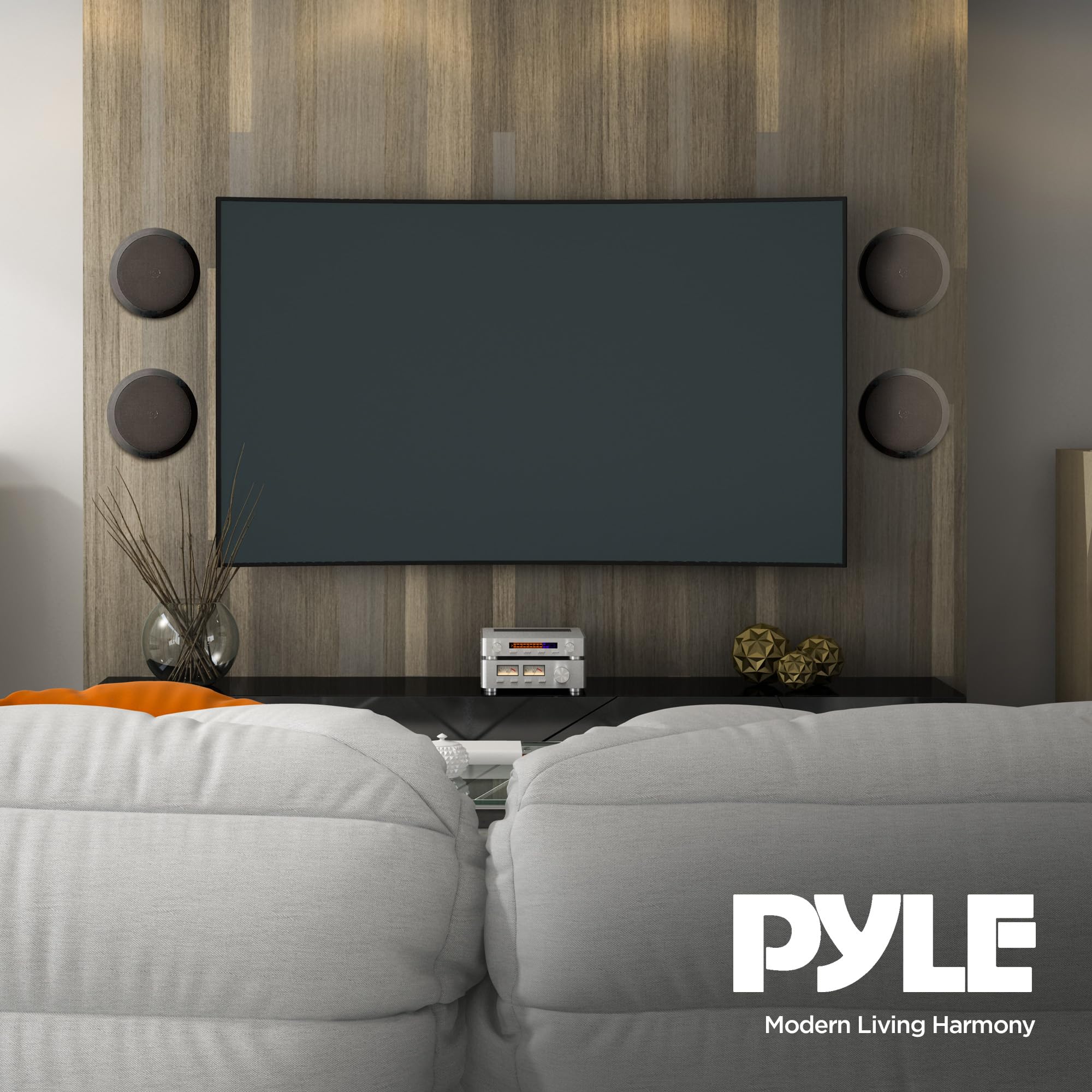 Foto 7 pulgar | Altavoces Pyle Pdic81rdbk De 8 Pulgadas Y 250 W Empotrados En Pared/techo - Venta Internacional.